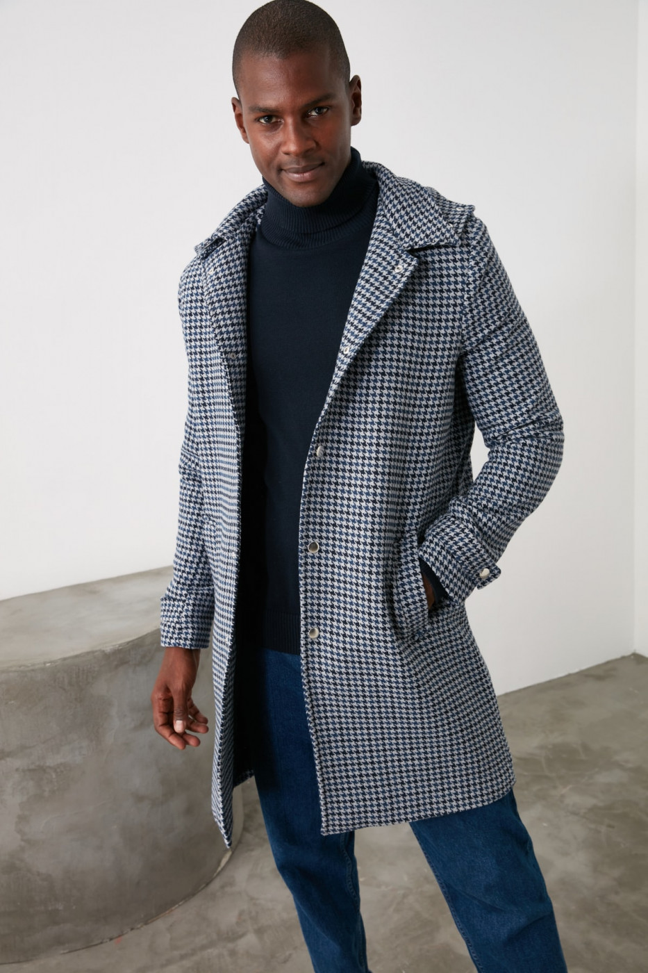 Trendyol Grey Male Coat
