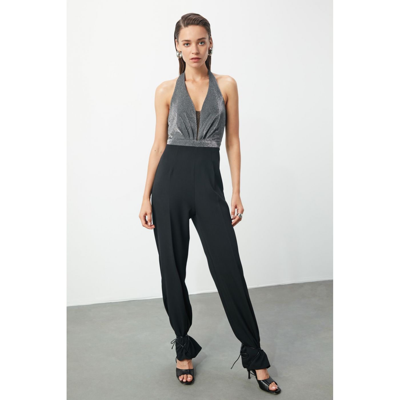 Trendyol Black Glowing Jumpsuit