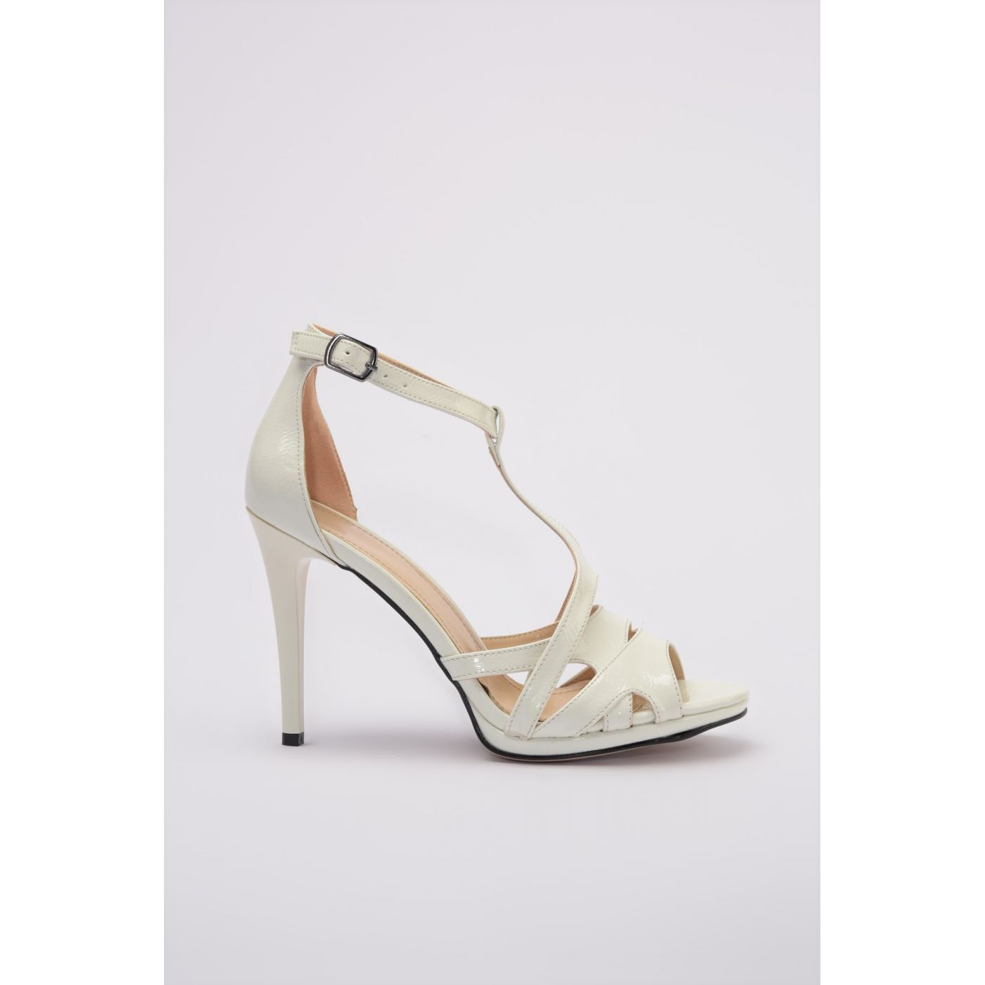 Trendyol White Shiny Women Classic Heels