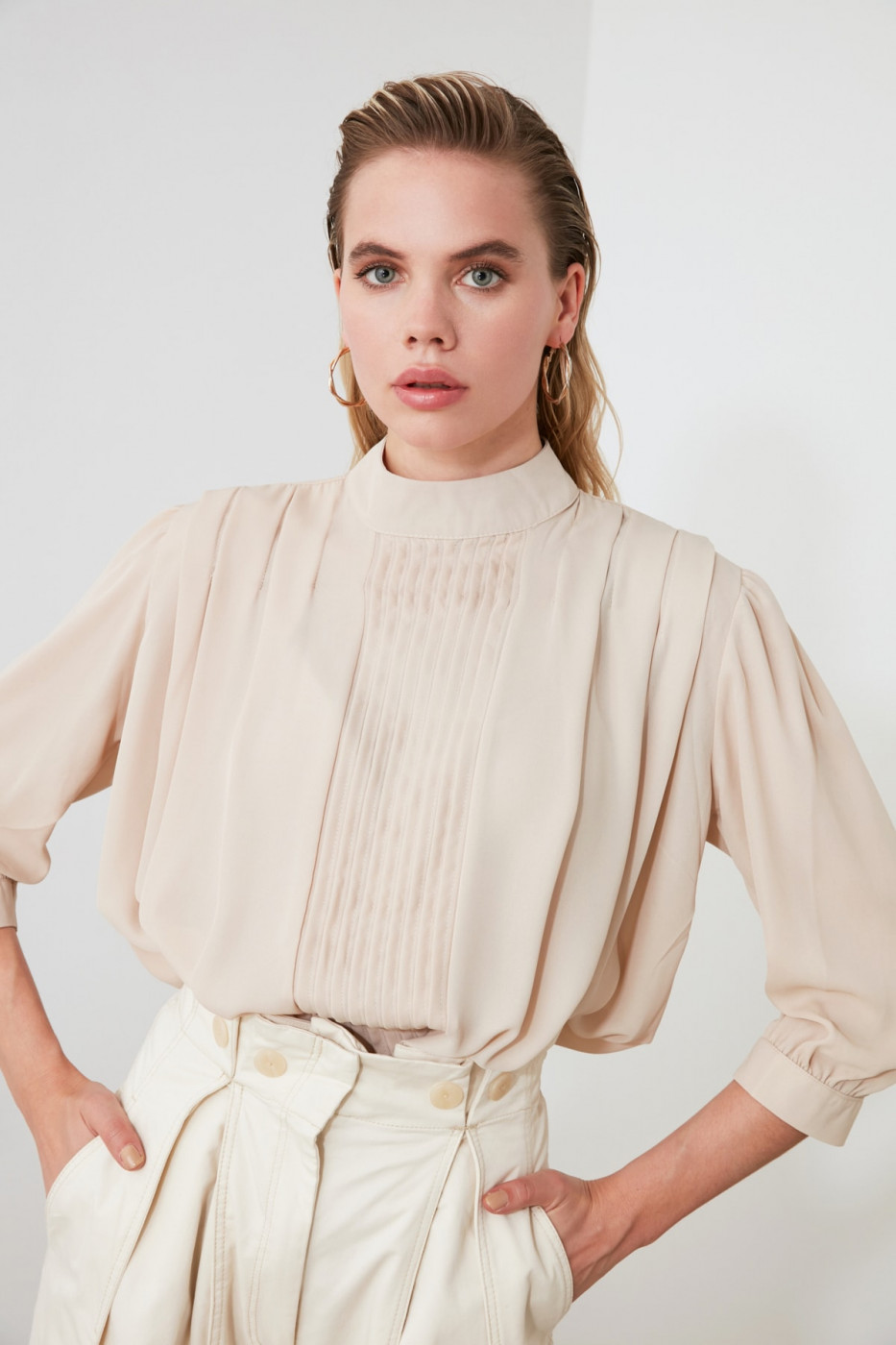 Trendyol Stone Pyreper Blouse