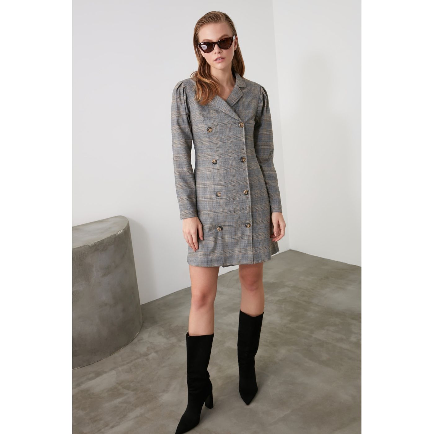 Trendyol Multicolored Jacket Dress