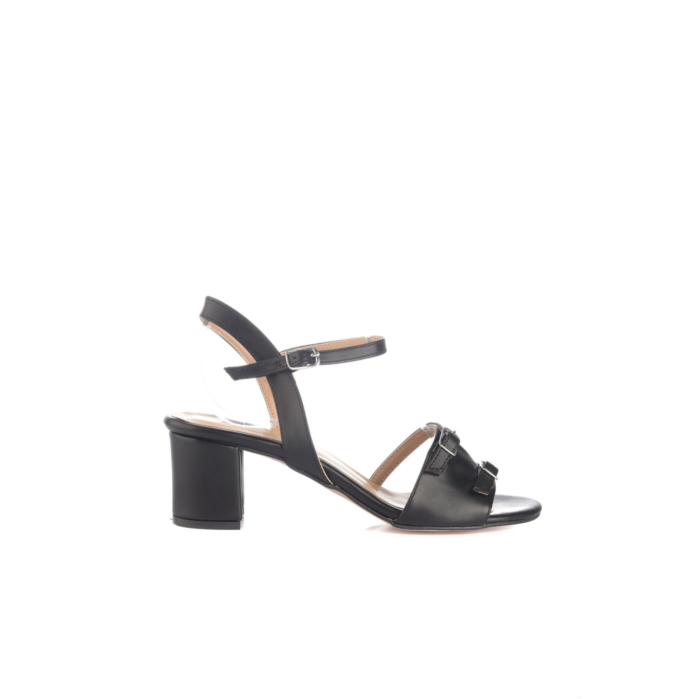 Trendyol Black Buckle Detail Women's Classic Heels