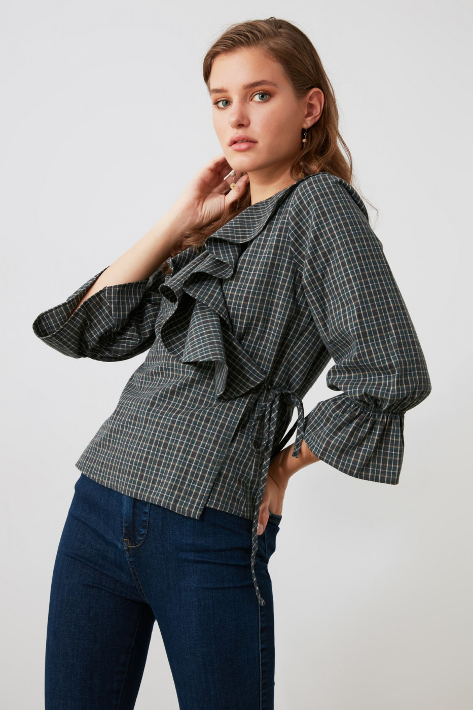 Trendyol Multicolor Flywheel Cruise Blouse