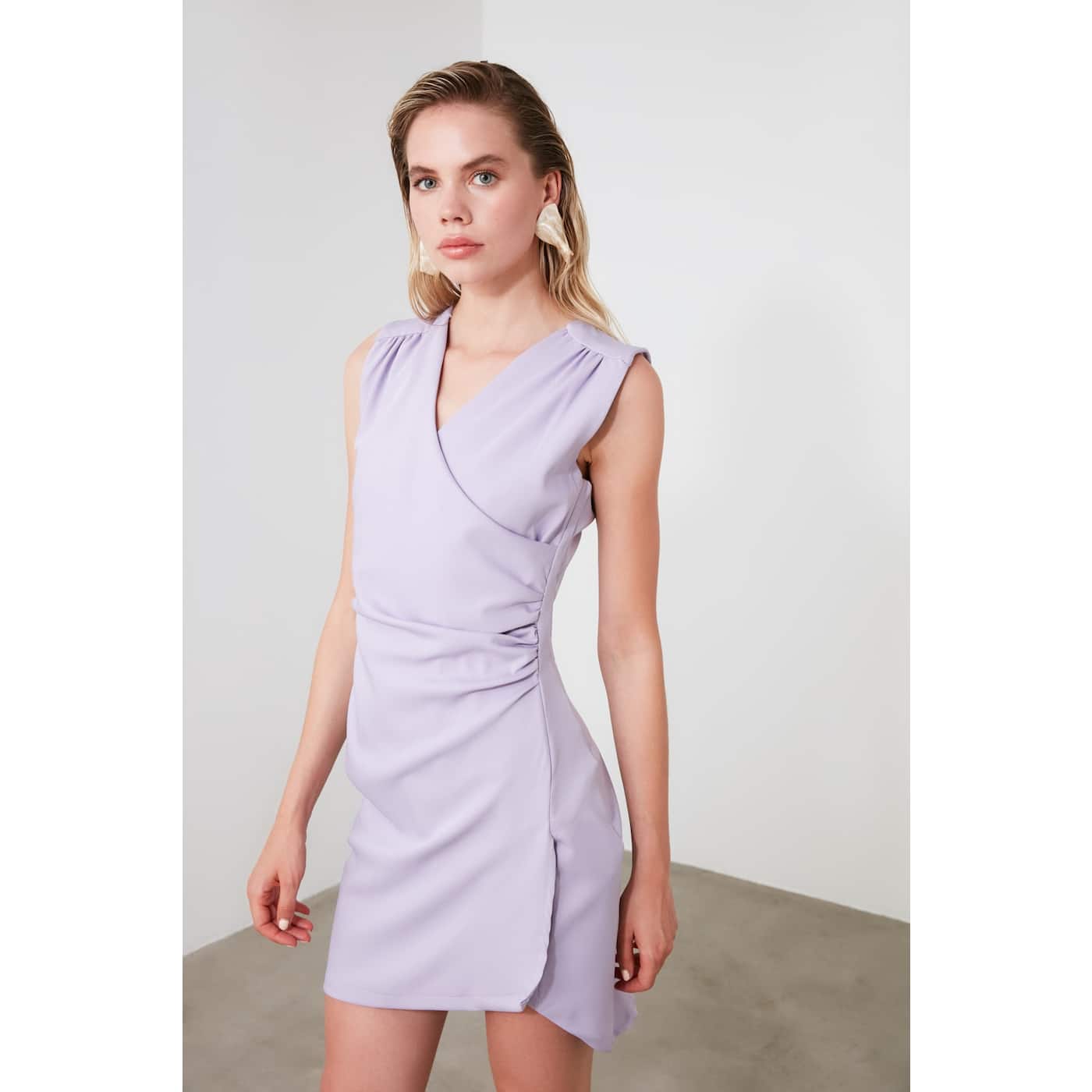 Trendyol Lila Cruiseneck Dress