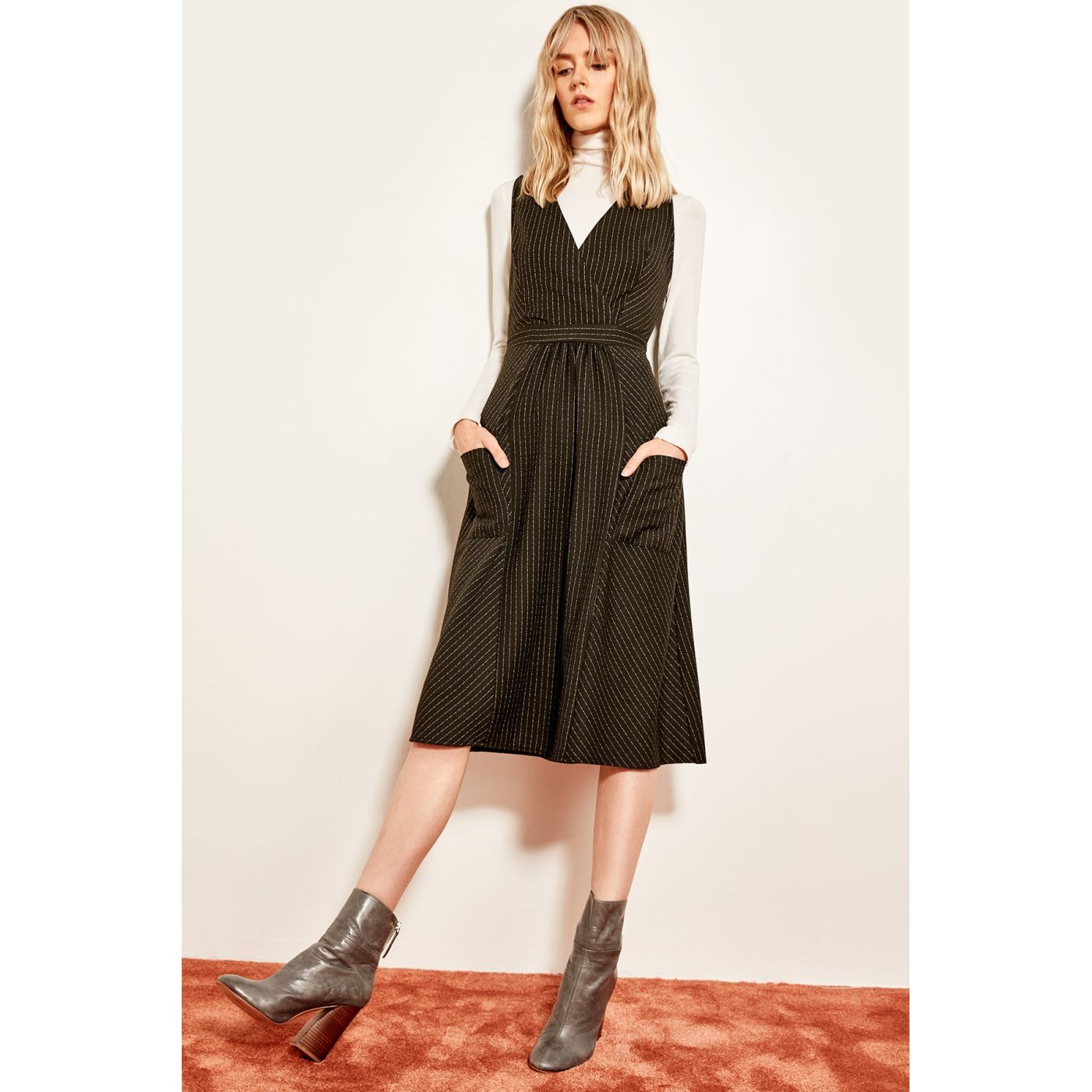 Trendyol Black Pocket Edible Dress