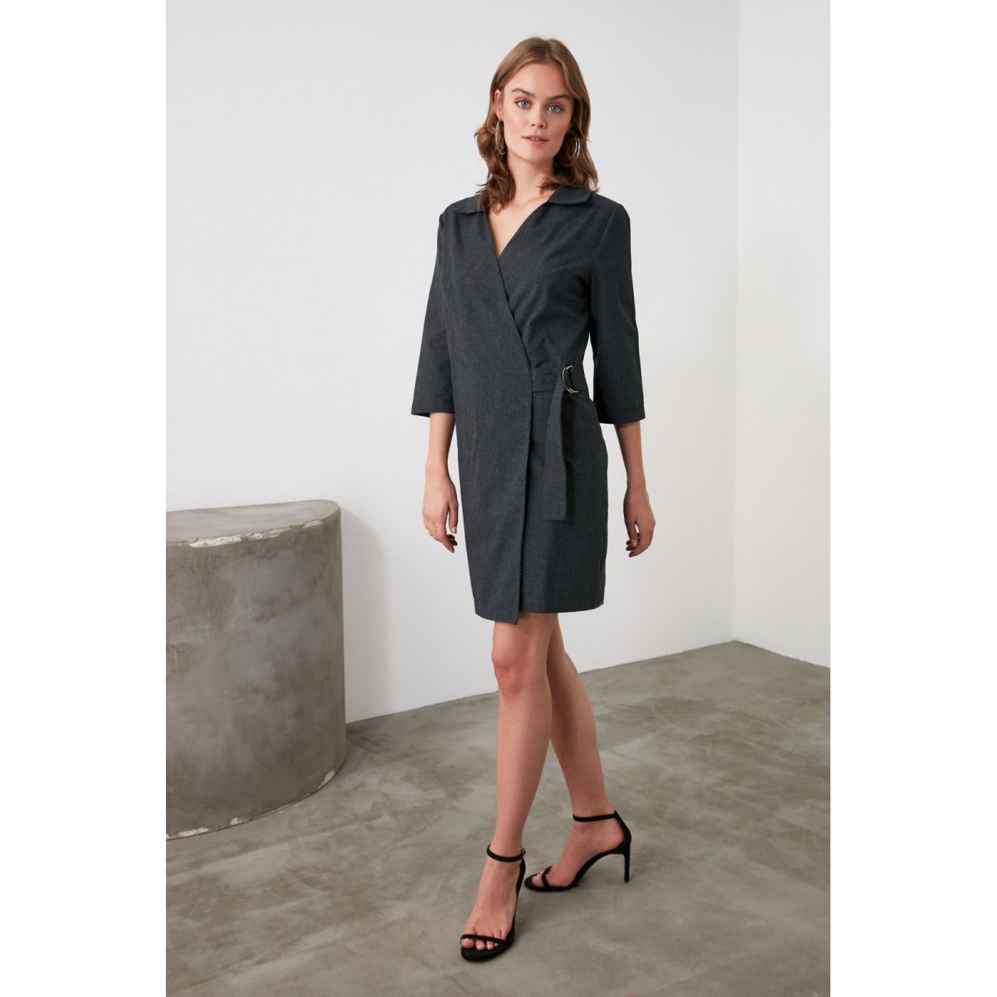 Trendyol Anthracite Cruise Dress