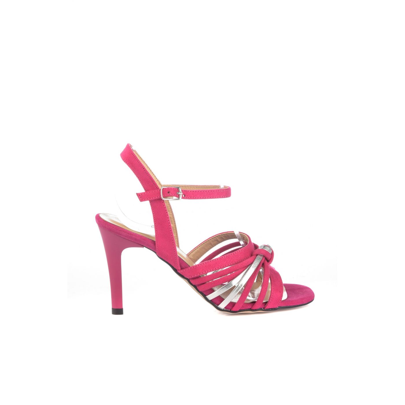 Trendyol Fuchya Metallic Detailed Women's Classic Heels
