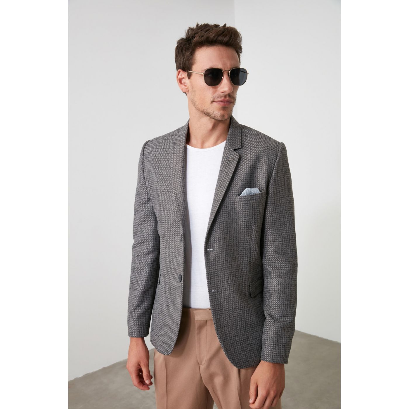 Meeste jakk Trendyol Textured