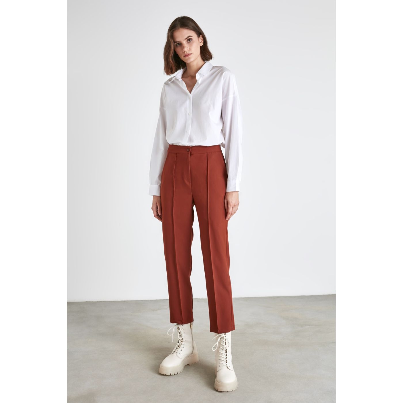 Trendyol Tile Basic Pants