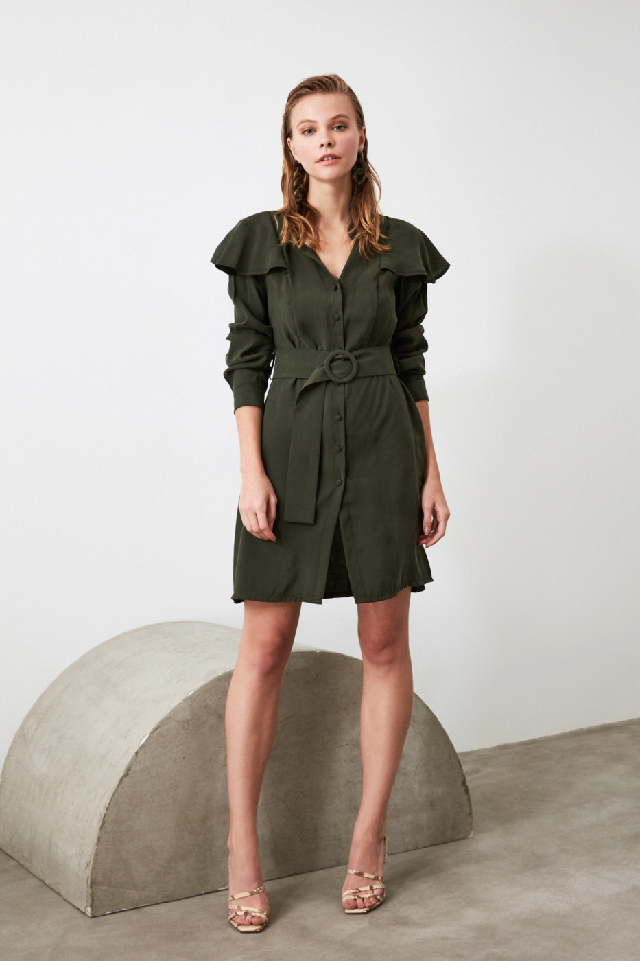 Trendyol Green Arch dress