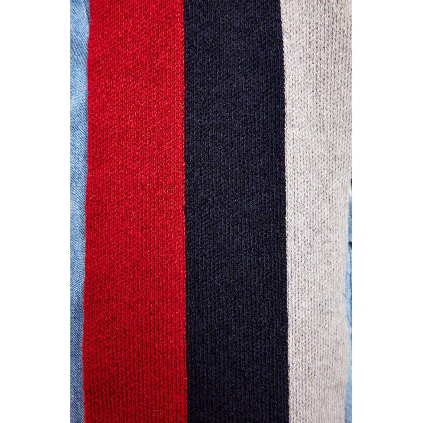 Trendyol Navy Blue Men's Paneled Scarf Scarf