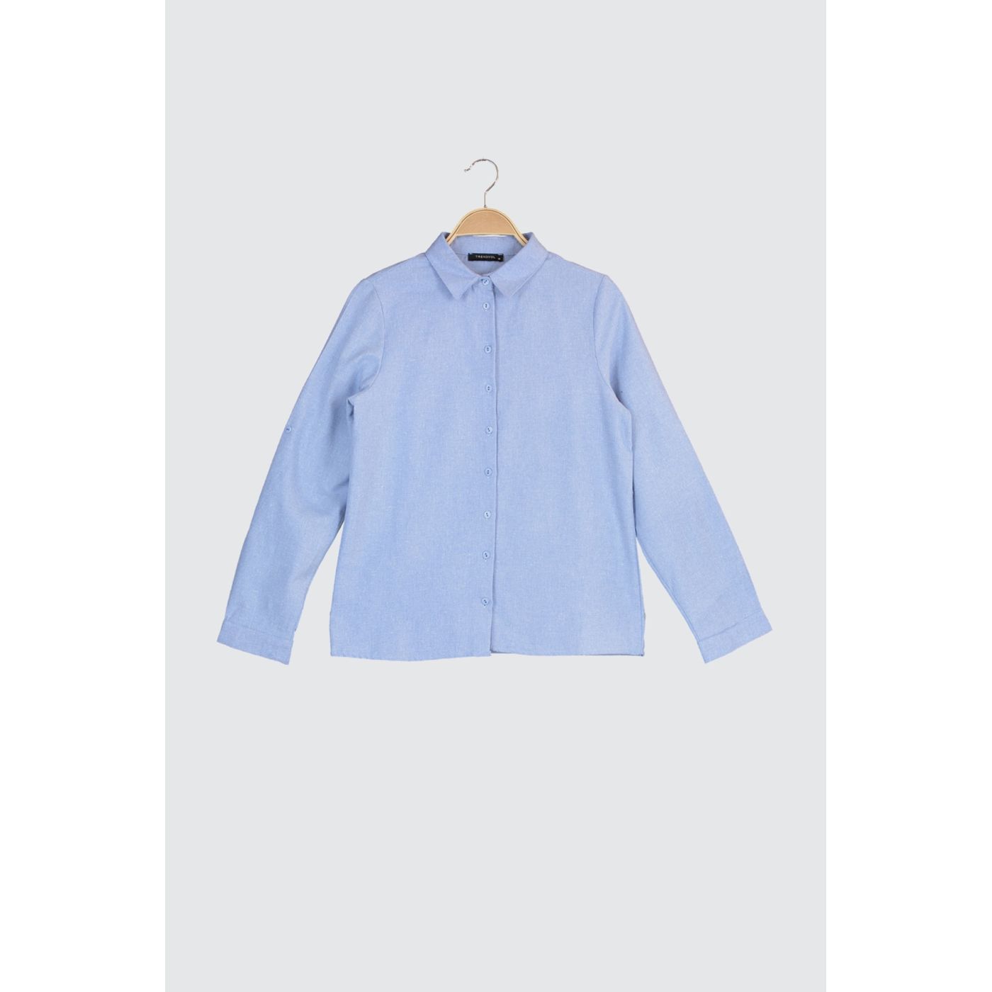 Trendyol Blue Basic Shirt