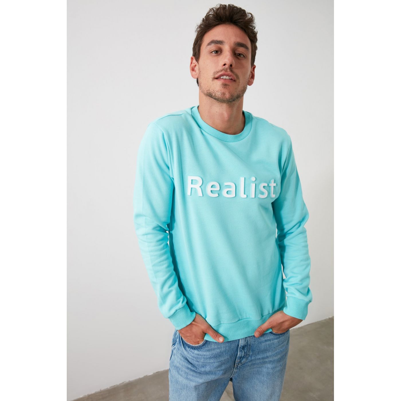Meeste dressipluus Trendyol Printed