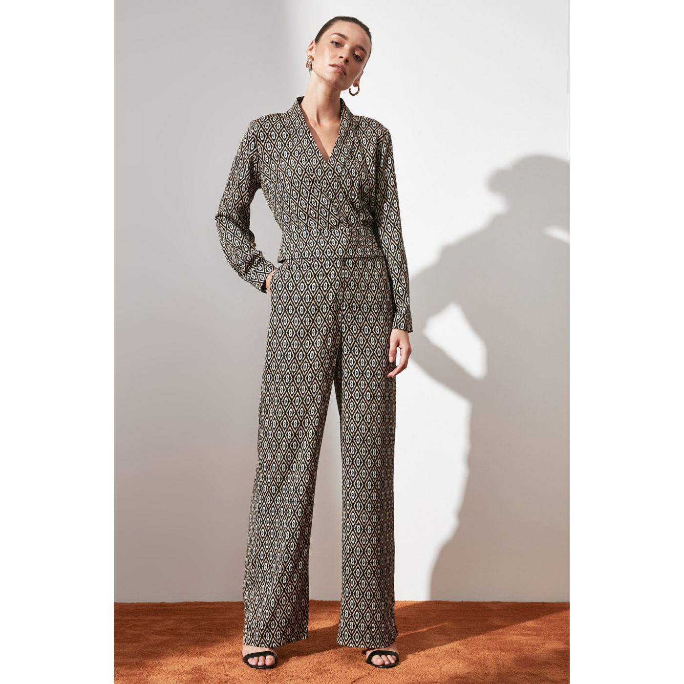 Trendyol MulticolorEd Belt Trousers