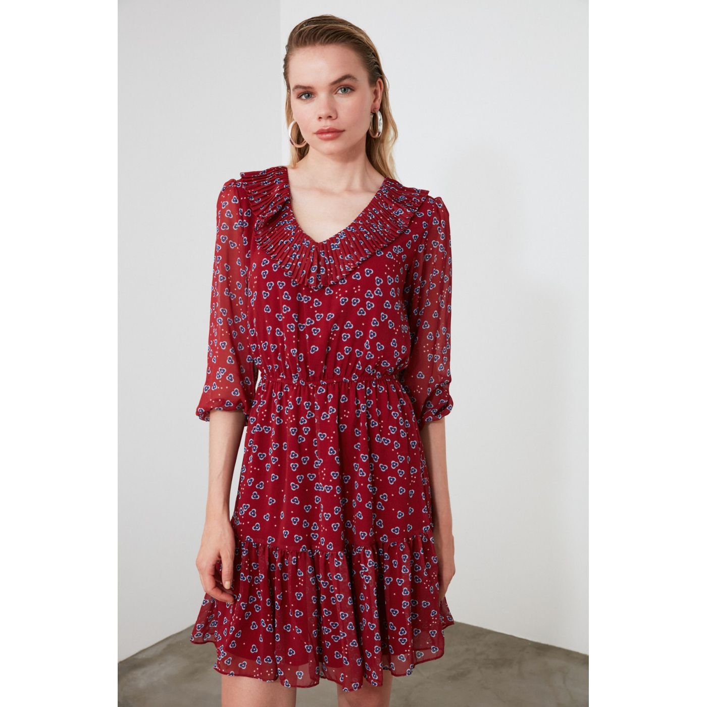 Trendyol Multi-Color Pylon Detailed Dress