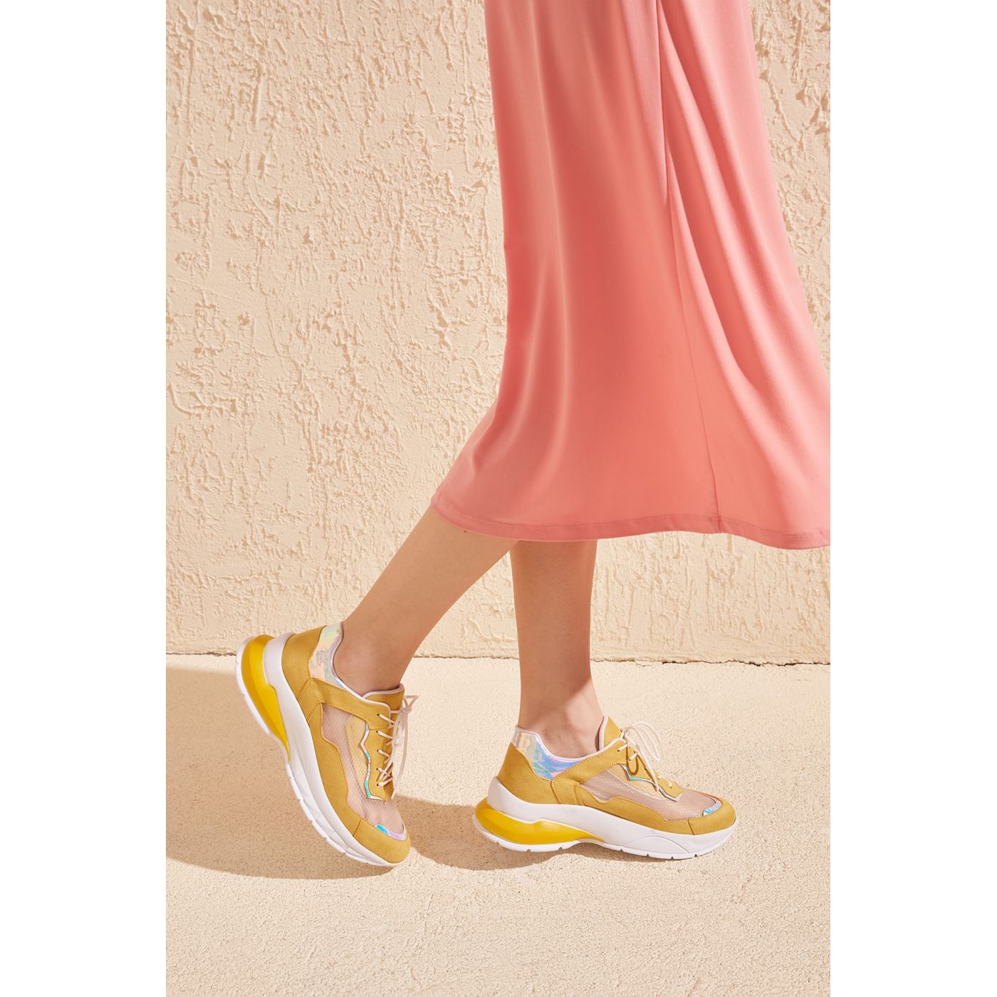 Trendyol Yellow Women's Sneaker