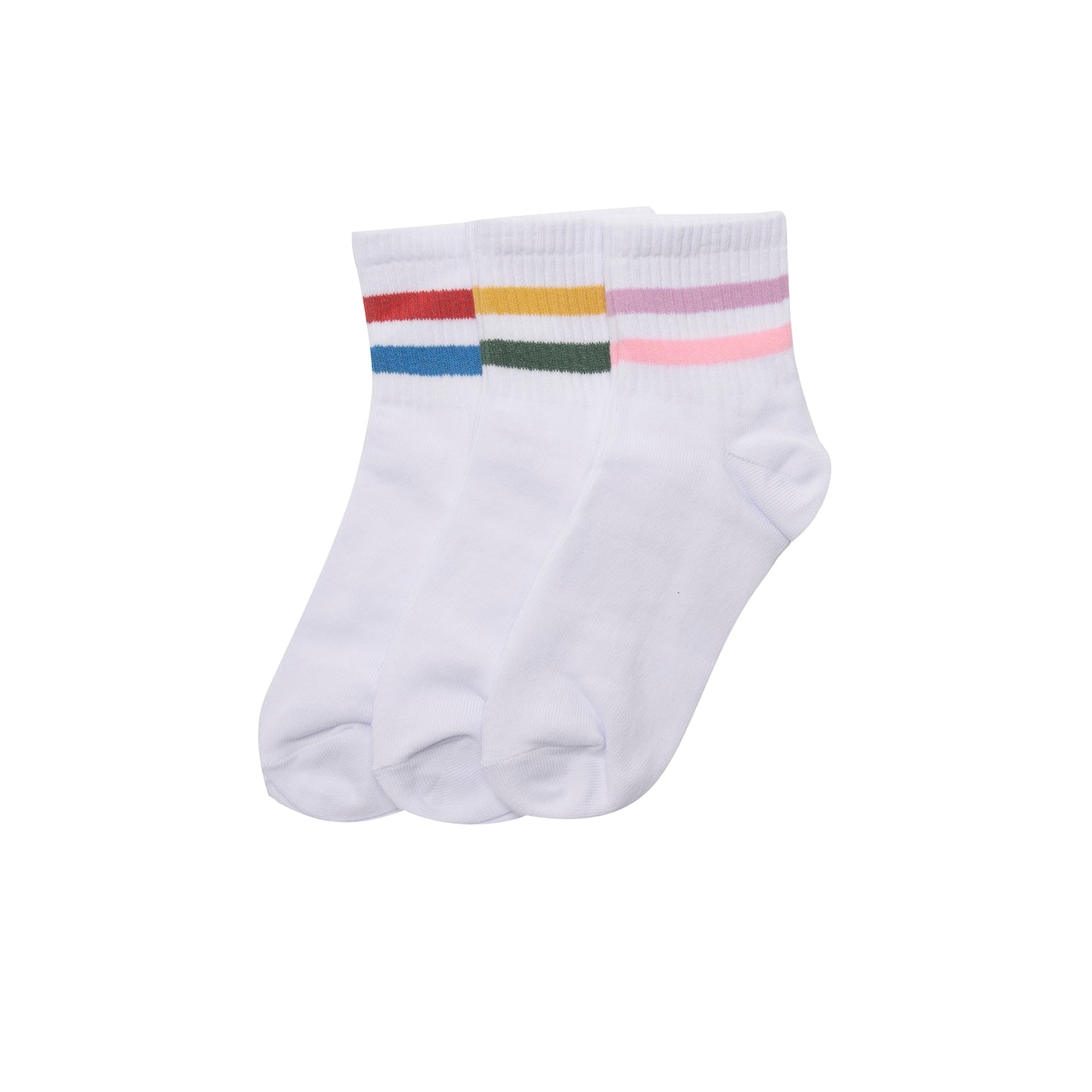 Trendyol 3-Pack Multicolored Knitted Socks