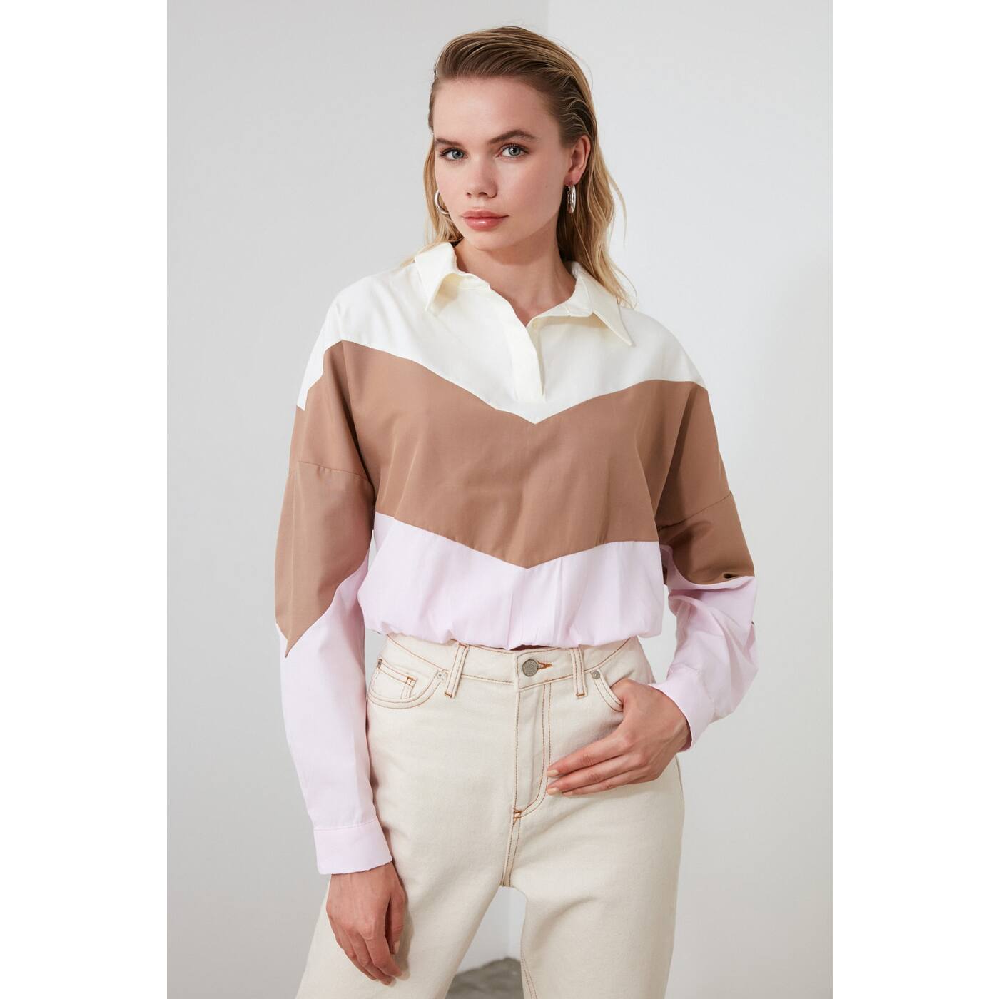 Trendyol MultiColor Block Blouse