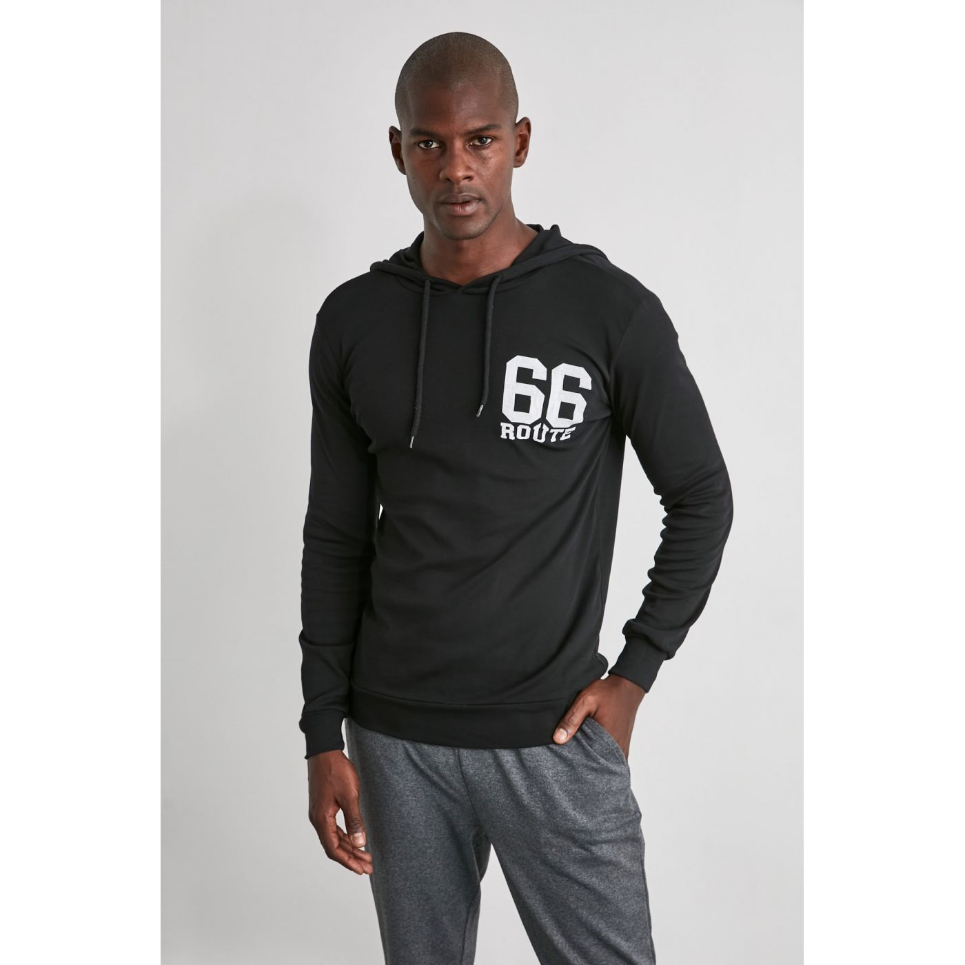 Trendyol Black Men's Long Sleeve T-Shirt