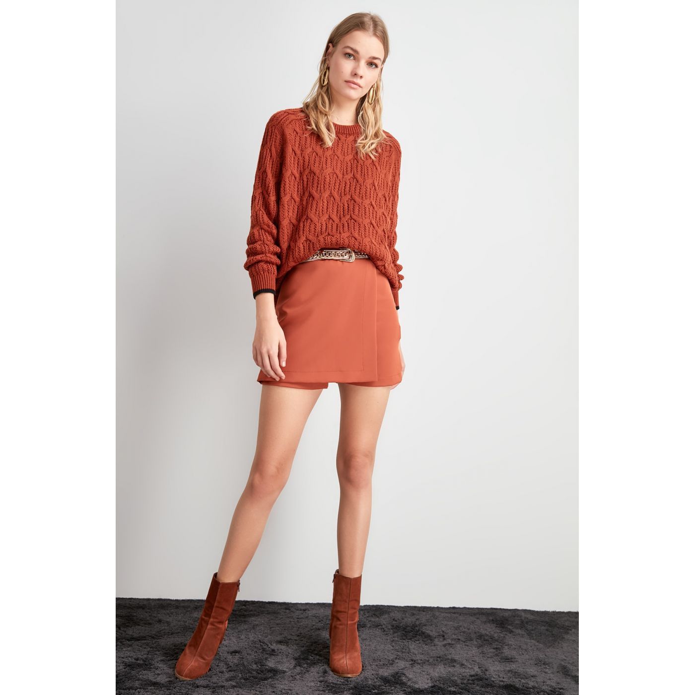 Trendyol Tile Mini Shorts & Bermuda
