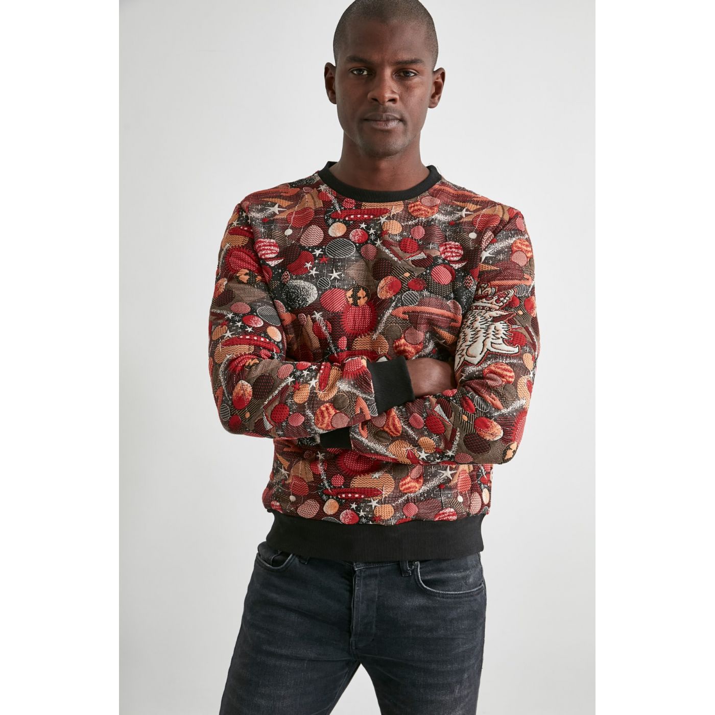 Trendyol MulticolorEd Men's Sweatshirt