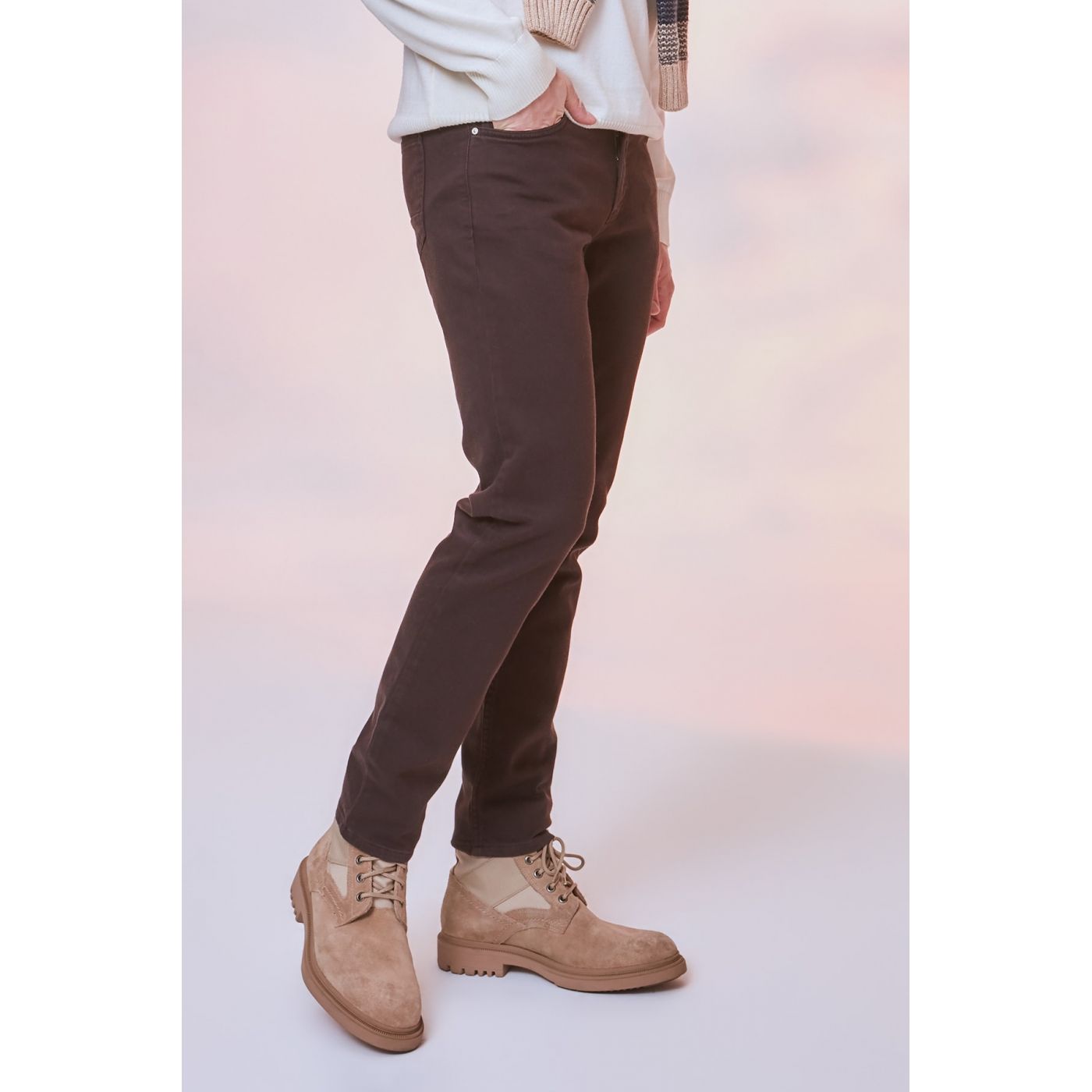 Trendyol Brown Men's 5 Pocket Pants