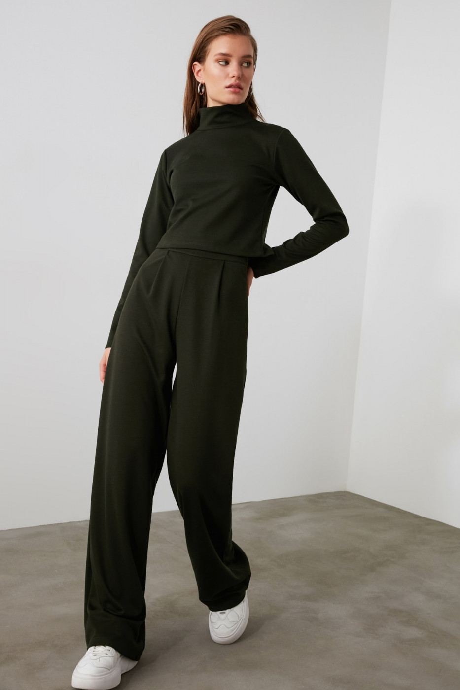 Trendyol Khai Flare Knitted Pants