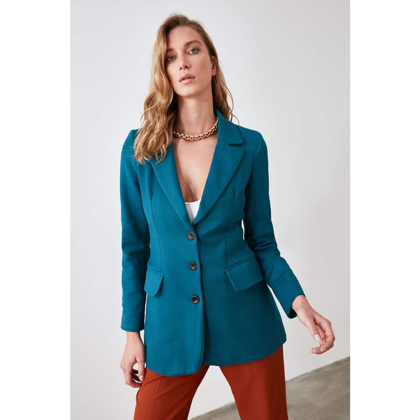 Trendyol Oil Pocket Detailed Jacket