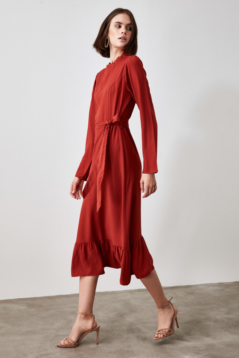 Trendyol Tile Belt Dress