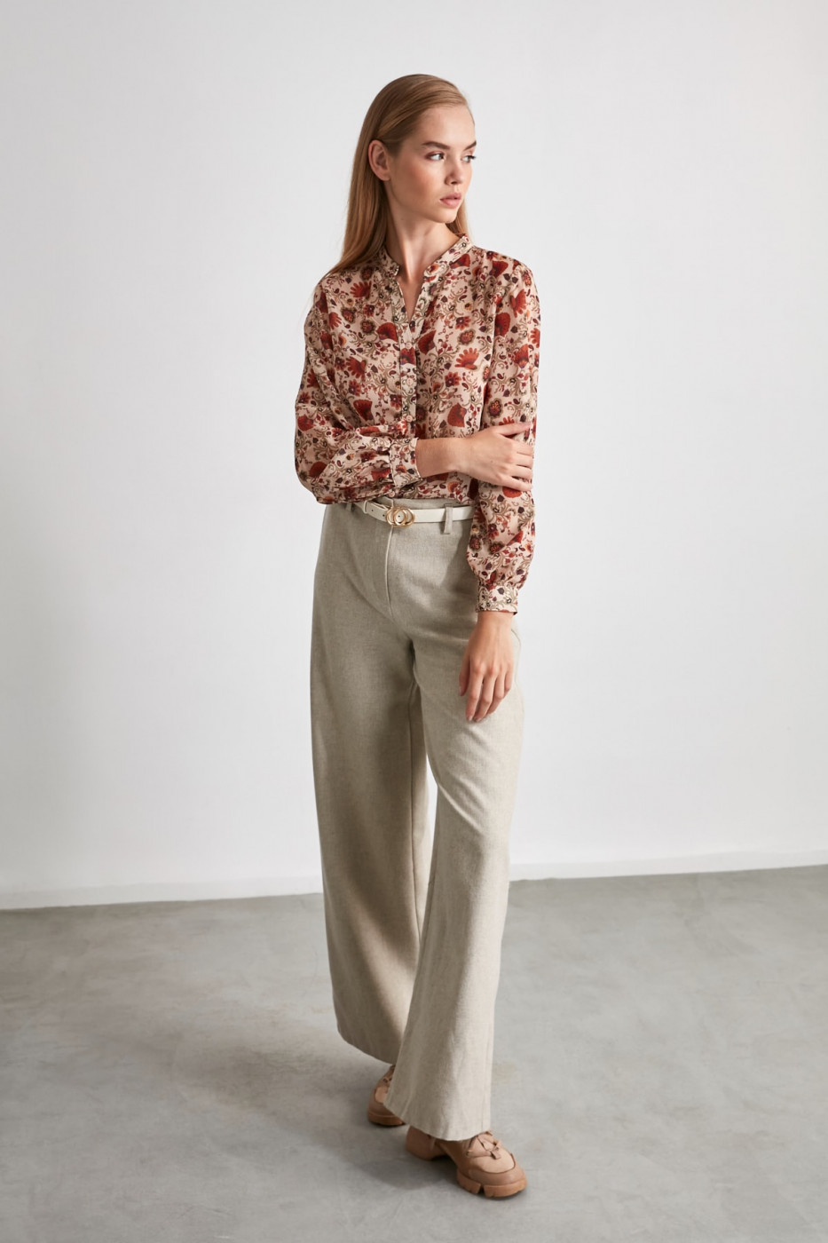 Naiste särk Trendyol Floral patterned