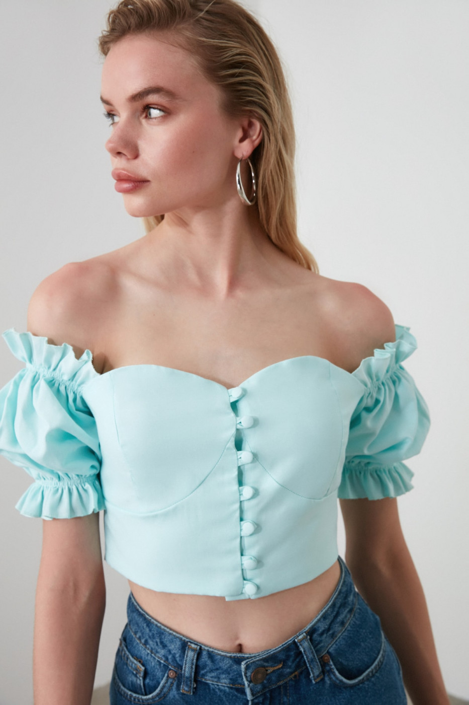 Naiste lühike topp Trendyol Crop