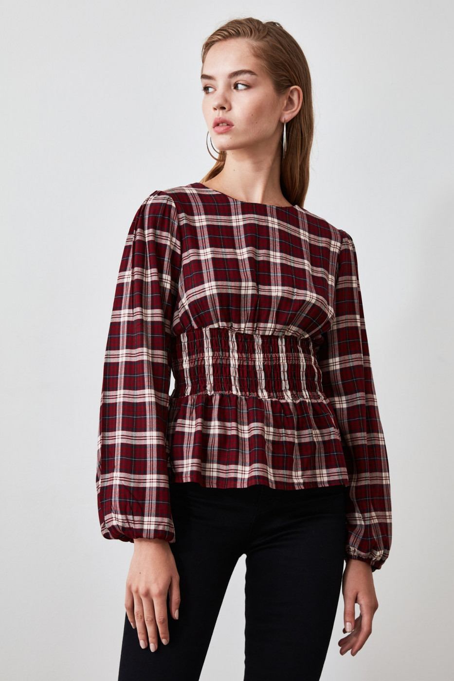 Trendyol MultiColor Waist-Bending Blouse