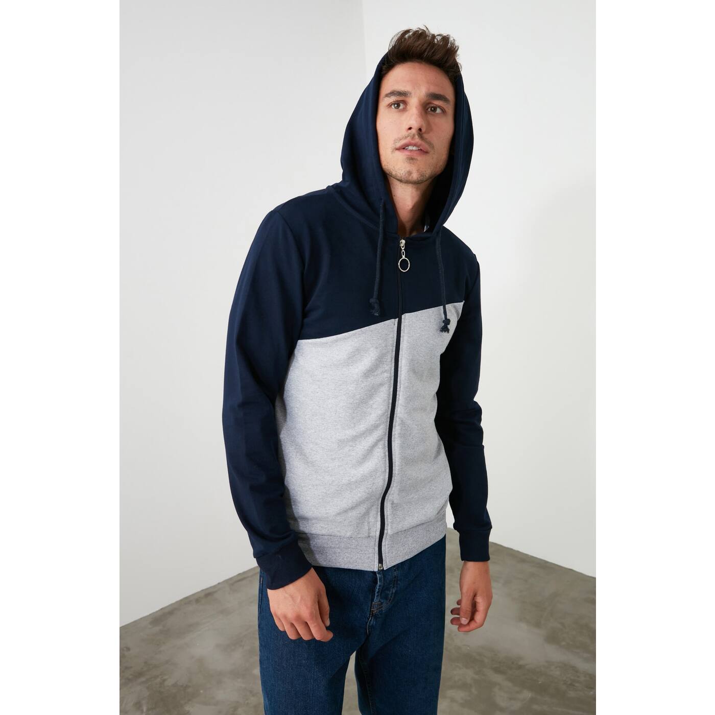 Meeste dressipluus Trendyol Hooded
