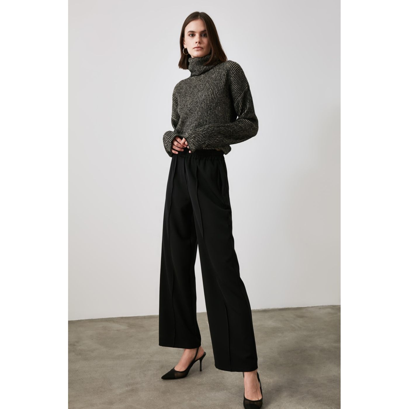 Trendyol Black Basic Pants