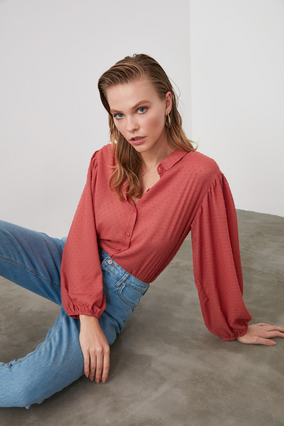 Trendyol Rose Dry Score Shirt
