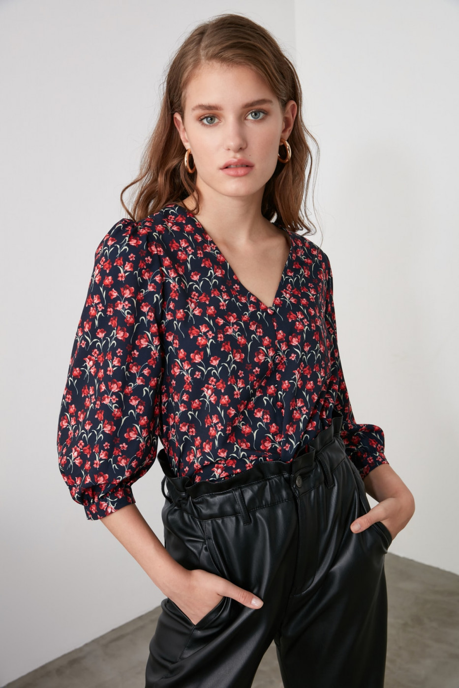 Trendyol Multicolor floral shirt