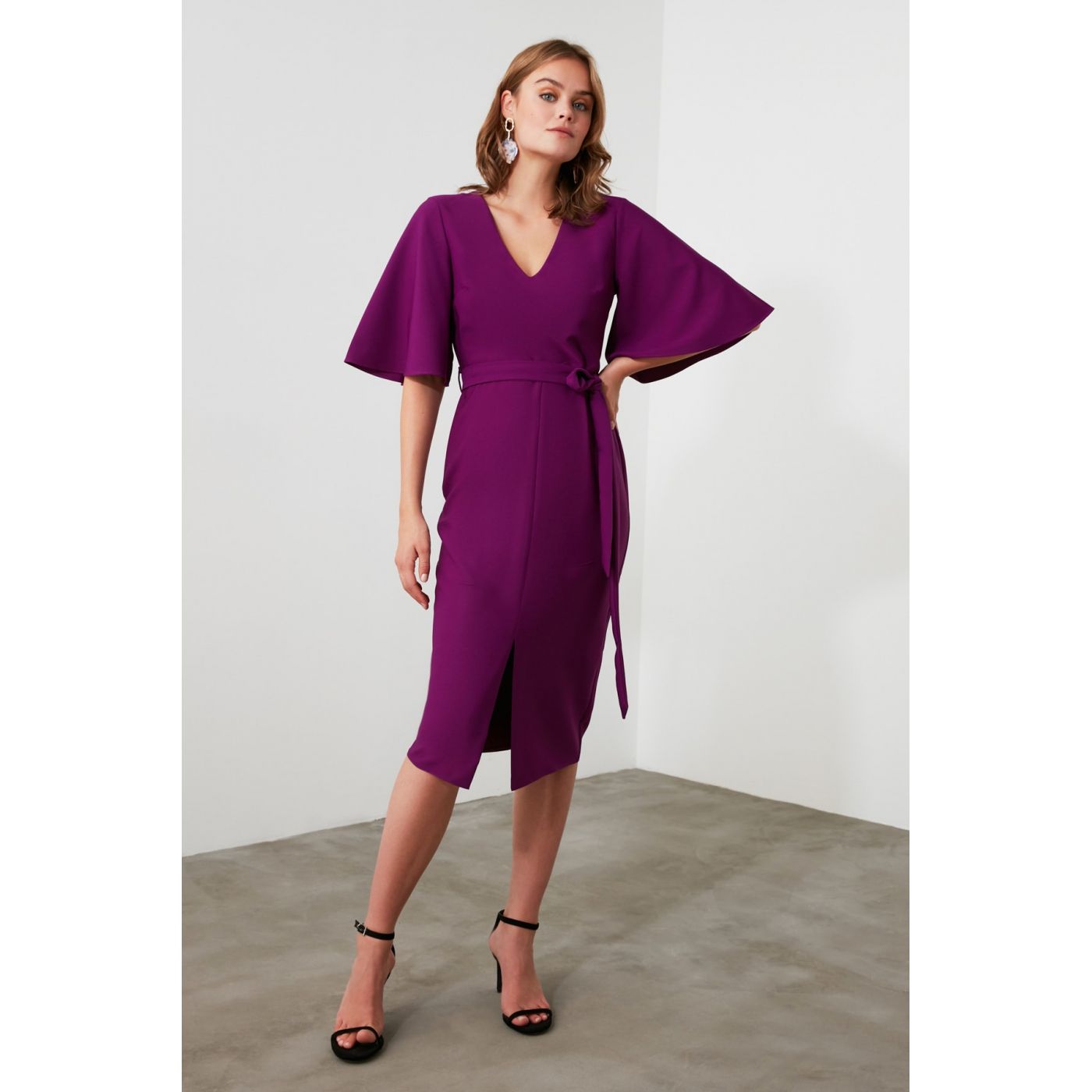 Trendyol Mymd BeltEd Dress