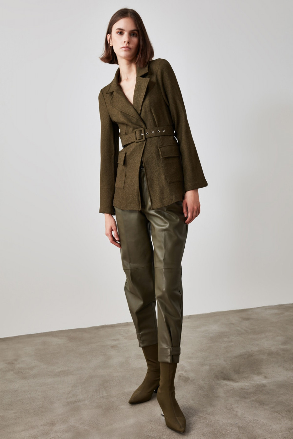 Trendyol Khai Belt Jacket