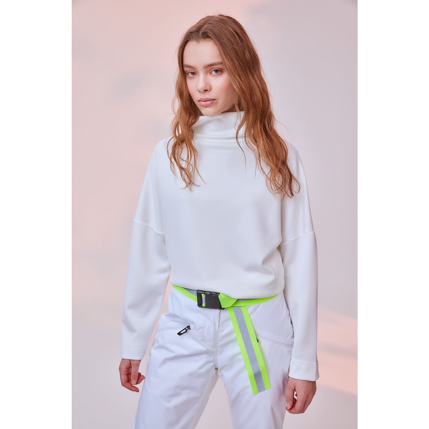 Trendyol Ekru Submersible Fabric Knitted Sweatshirt