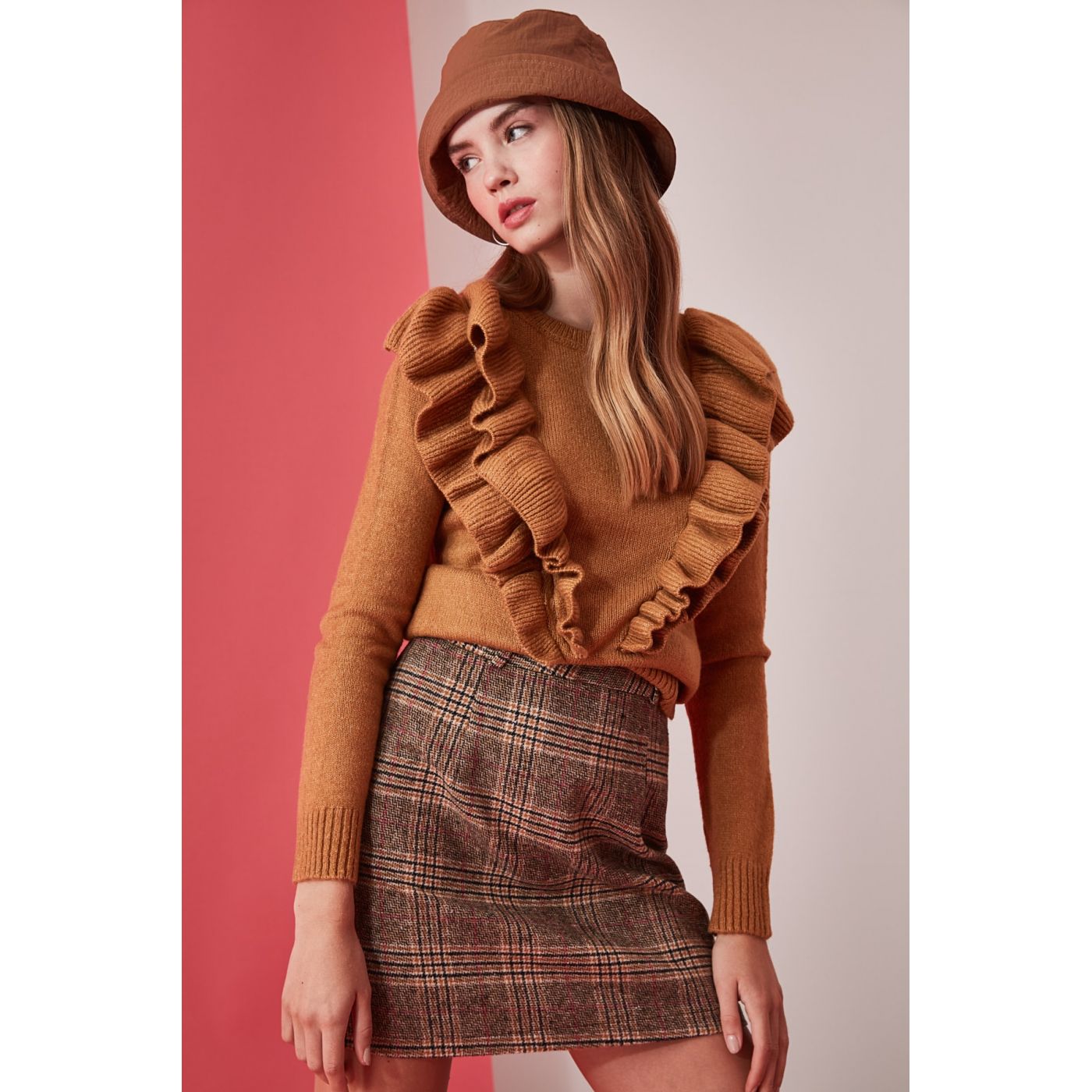 Naiste sviiter Trendyol Frilled
