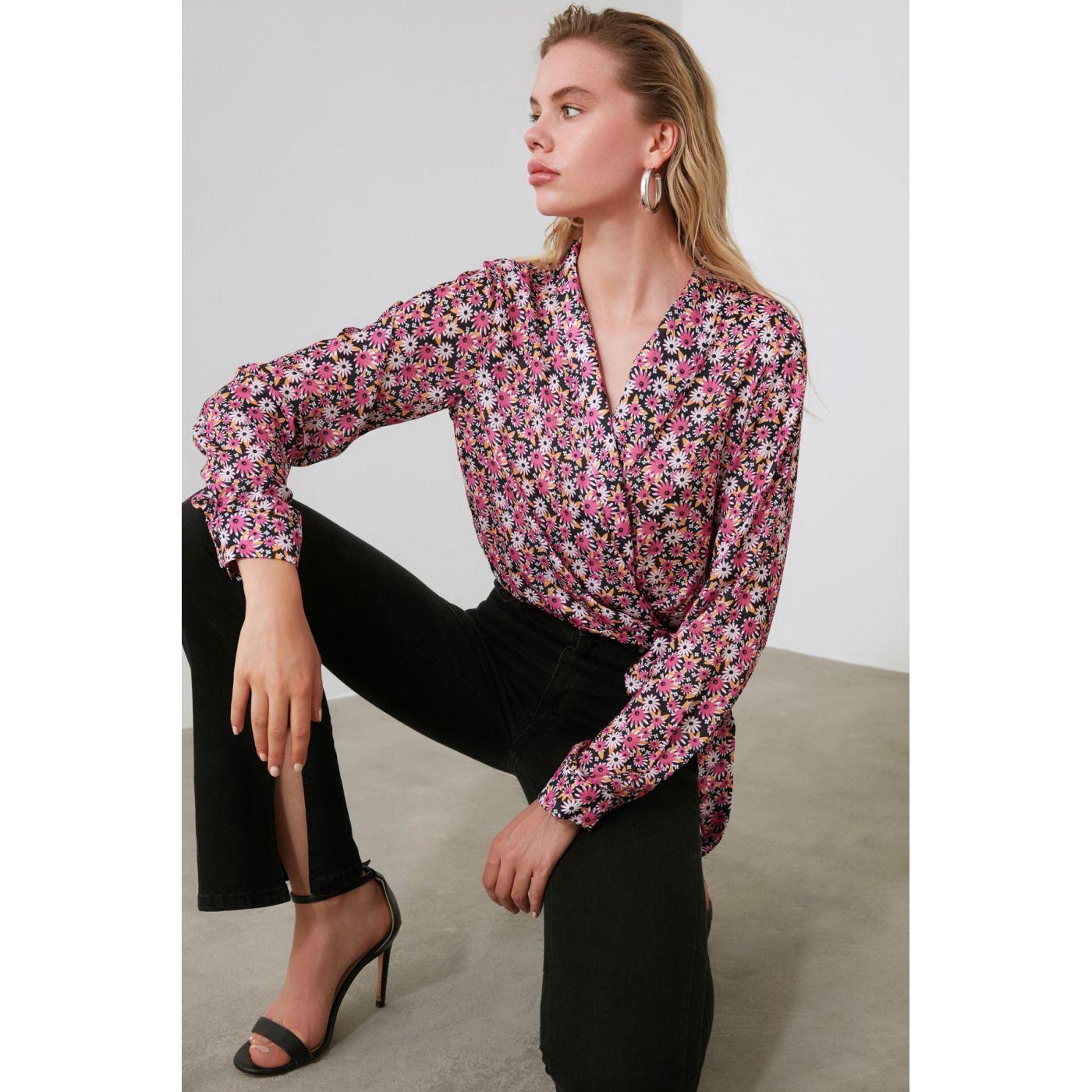 Trendyol Pink Moored Blouse
