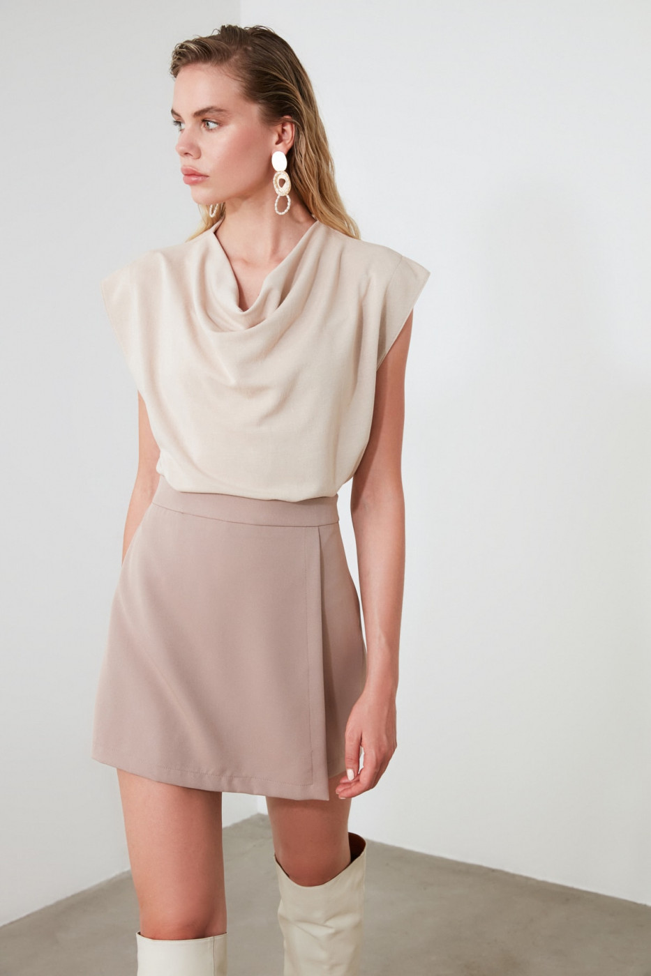 Trendyol Camel Mini Shorts & Bermuda