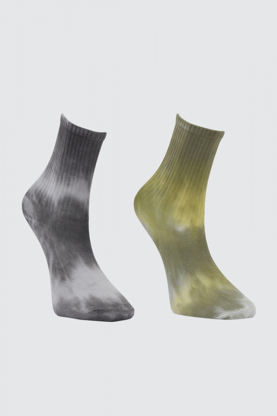 Trendyol Khai Batik Pattern 2 Pack Knitted Socks