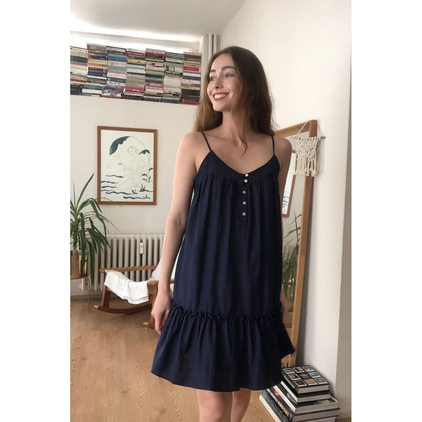 Trendyol Navy Strap Dress