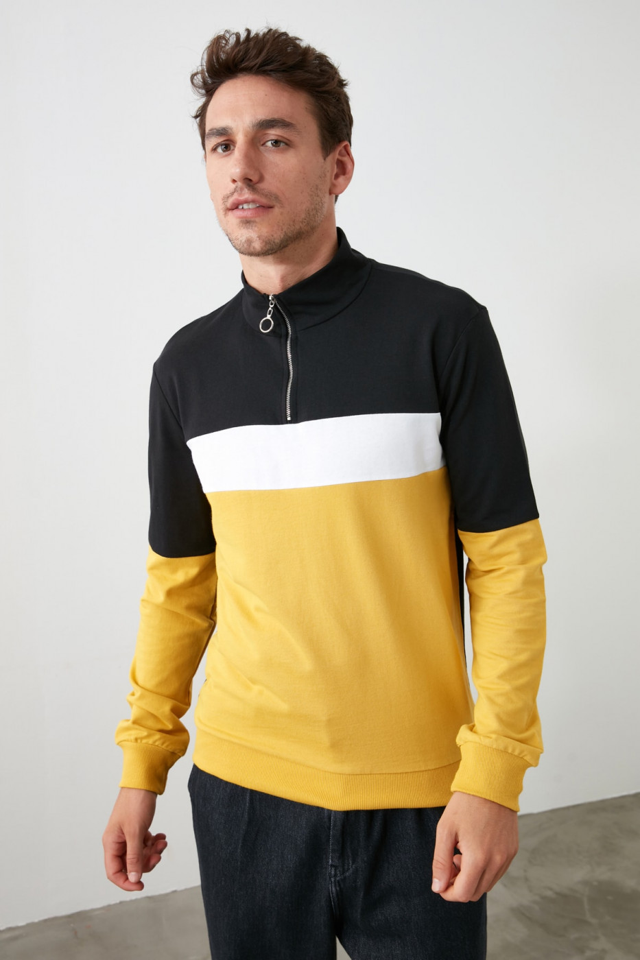 Meeste dressipluus Trendyol Color Block