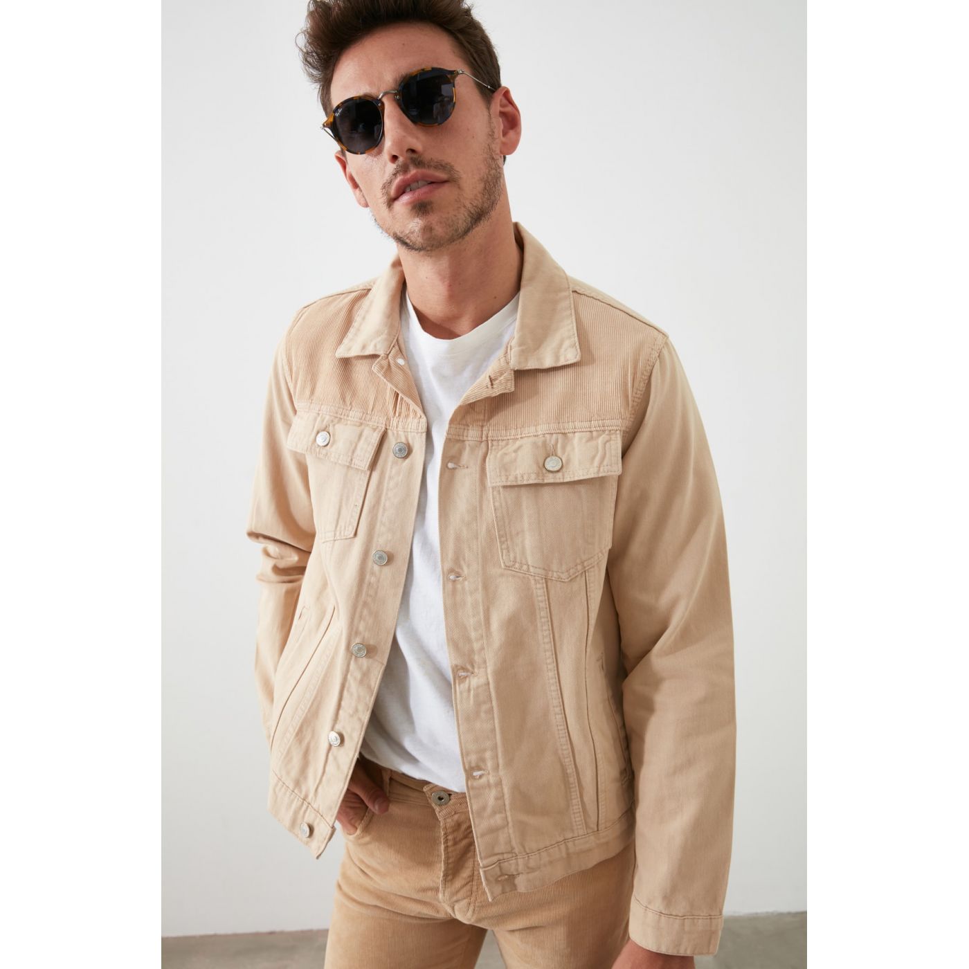 Trendyol Beige Men's Jacket