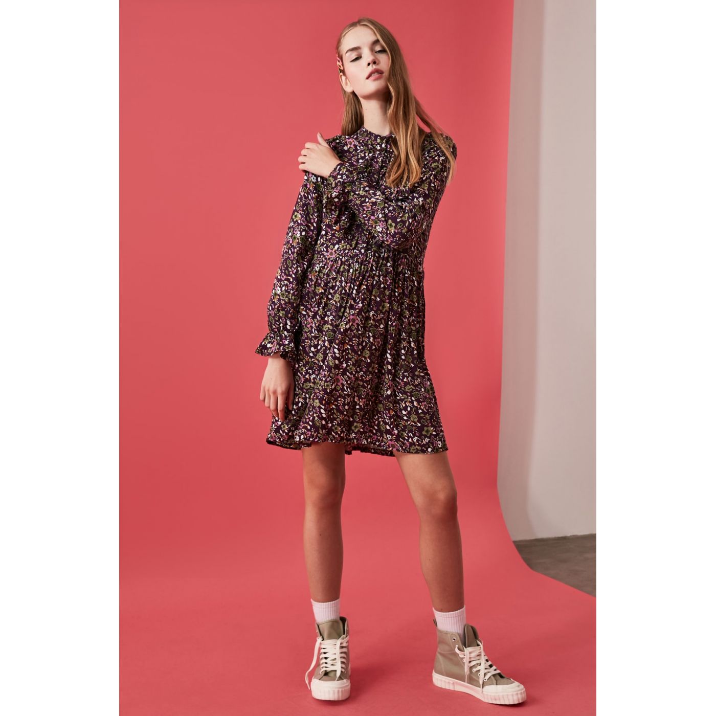 Trendyol Multi-Color Patterned Dress