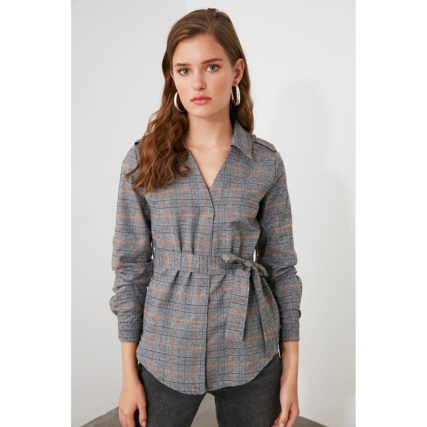 Trendyol Multi-Color Plaid Shirt