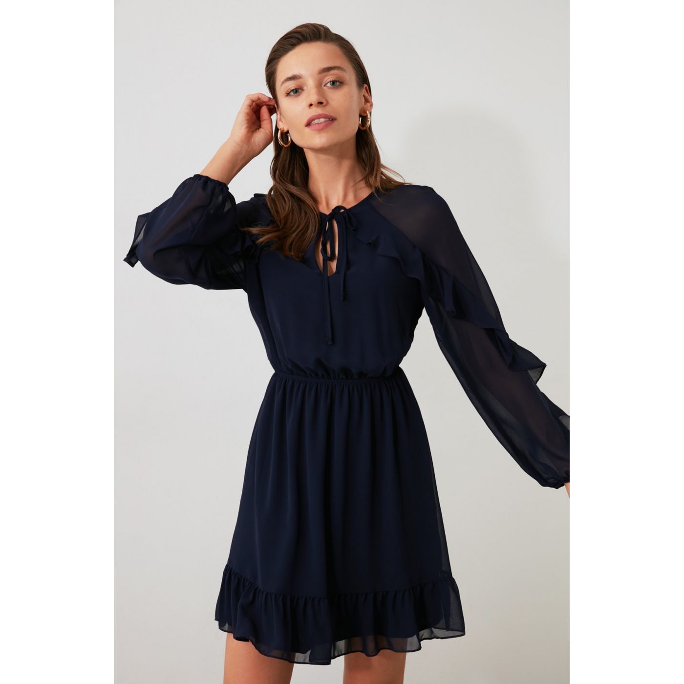 Trendyol Navy Volli Dress