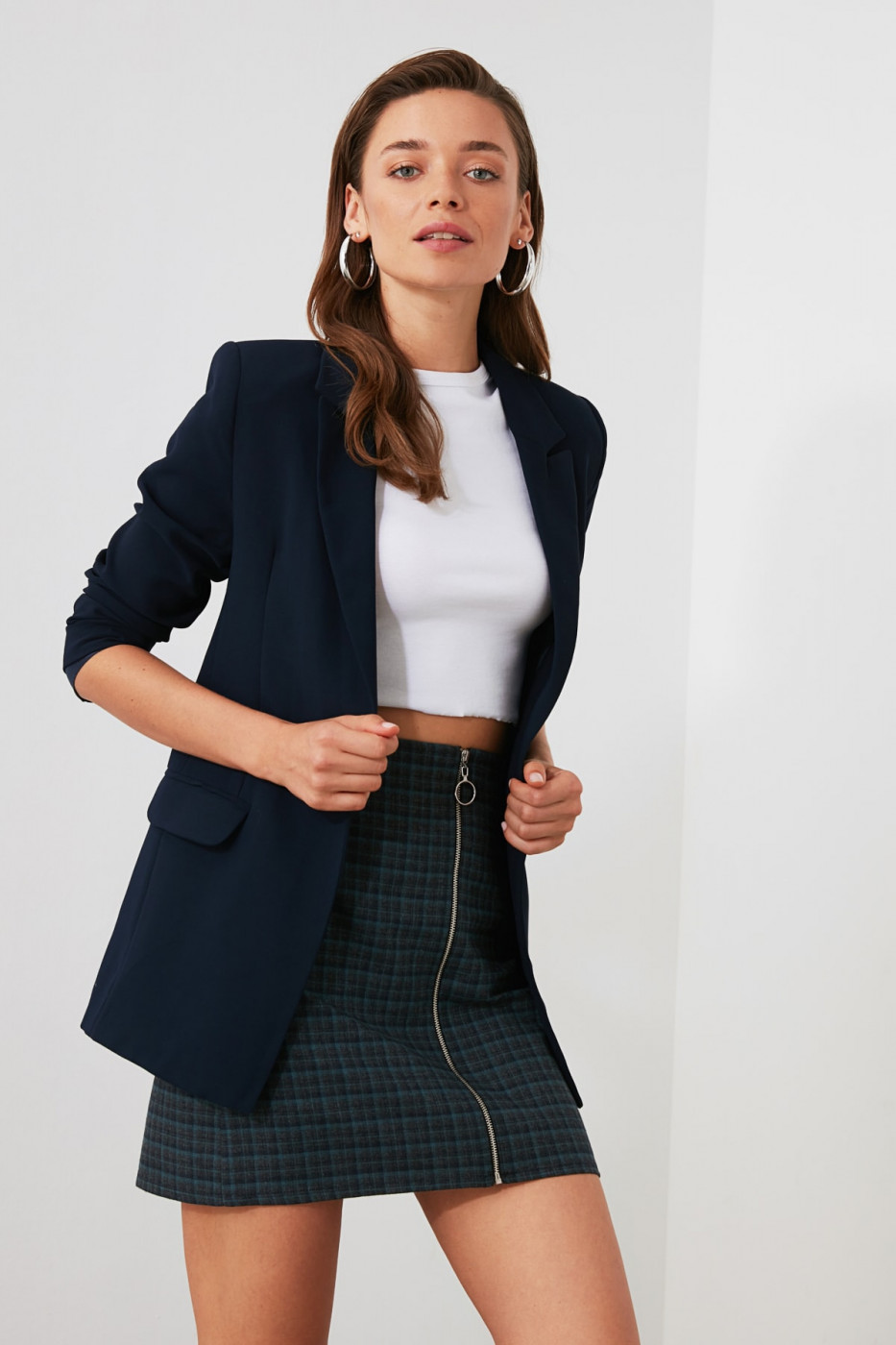 Trendyol MultiColor Zipper Detailed Skirt